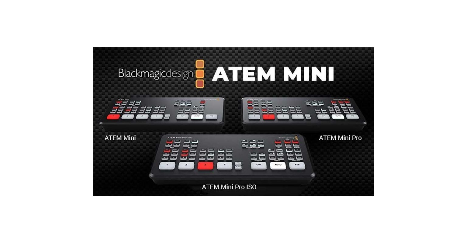 Die Blackmagic ATEM Mini Pro Kategorie im TONEART-Shop