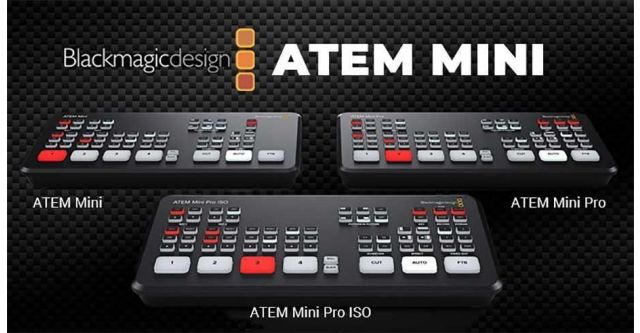 Die Blackmagic ATEM Mini Pro Kategorie im TONEART-Shop