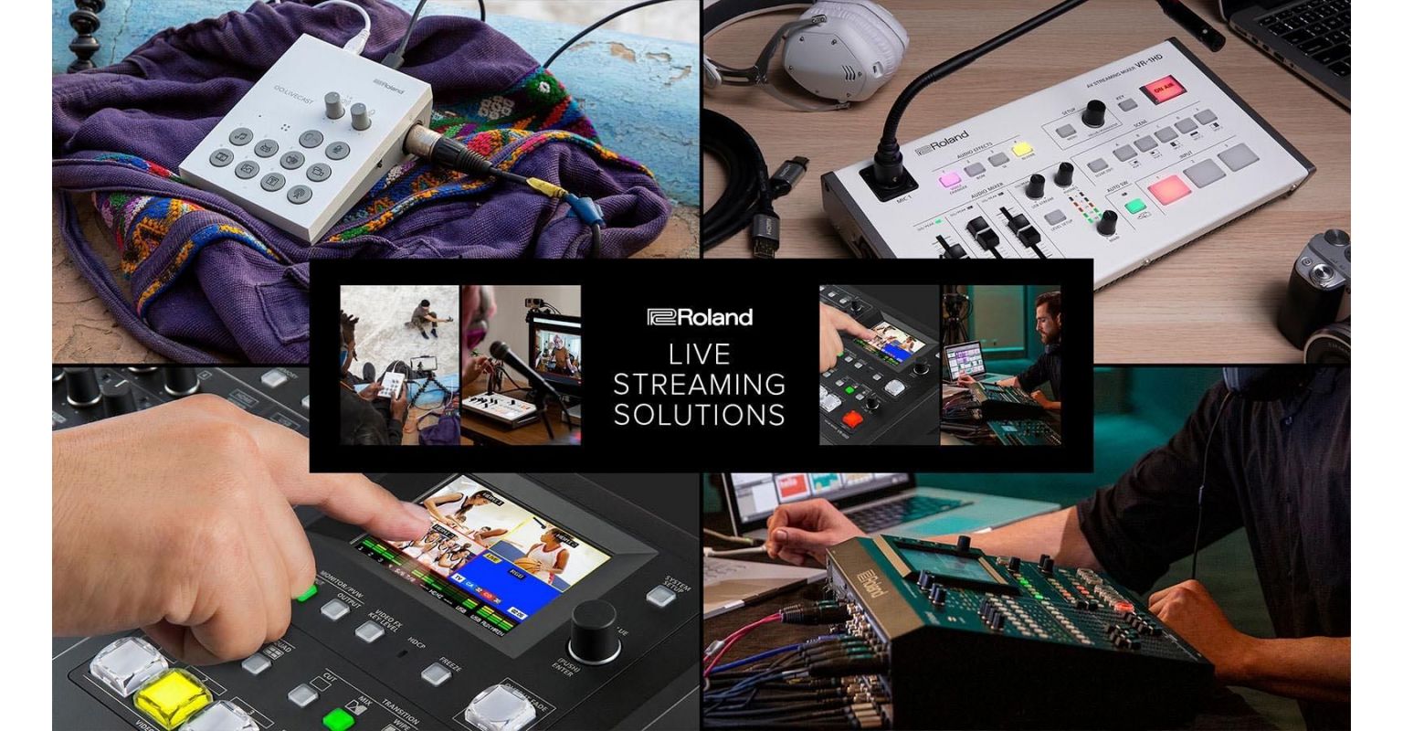 Roland Livestream Mischer