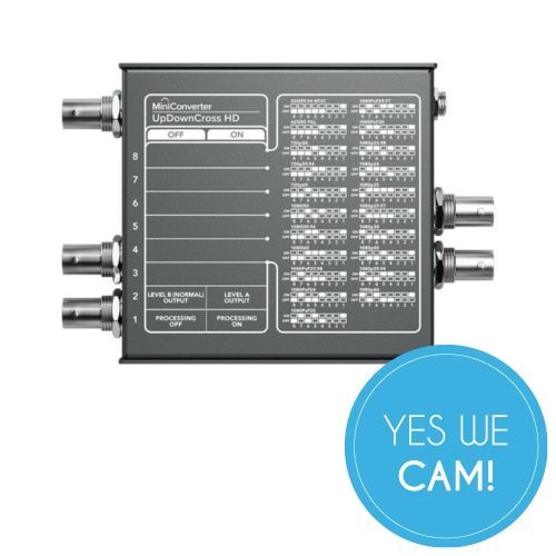 美品！BlackmagicDesign UpDownCross HD Mini Converter UpDownCross HD - 業務用撮影・映像・音響