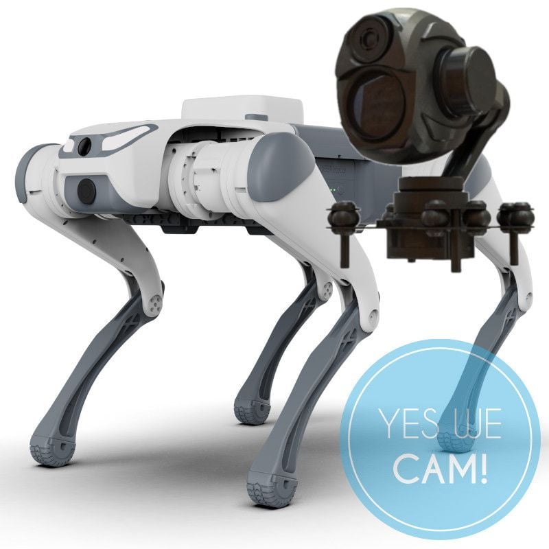 DEEP Robotics SID1 Venture AI Bundle  Robot Dog + PTZ Thermal Kamera +  Batterie