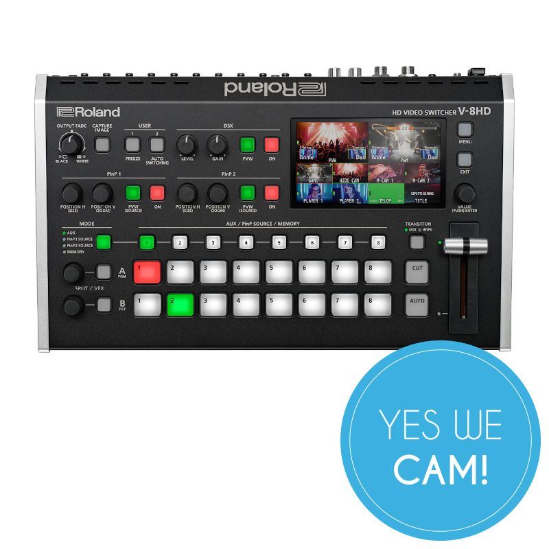 Roland V-8HD Video Switcher | 0% Leasing und Finanzierung 