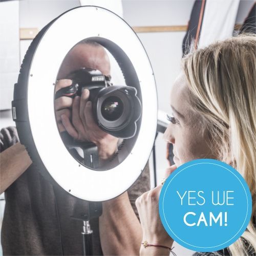 Walimex Pro Ringlicht 500 Bi-Color - 32W, Dimmbar, Mit Zubehör