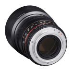 Samyang 85mm T1.5 VDSLR II Objektiv für Canon EF Zanhkranz