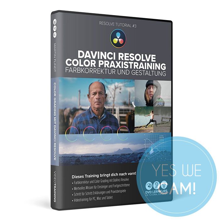 DaVinci Resolve Color Praxistraining kaufen