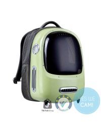 PETKIT Breezy Dome 2 Mode Grün Belüfteter Haustier Rucksack 