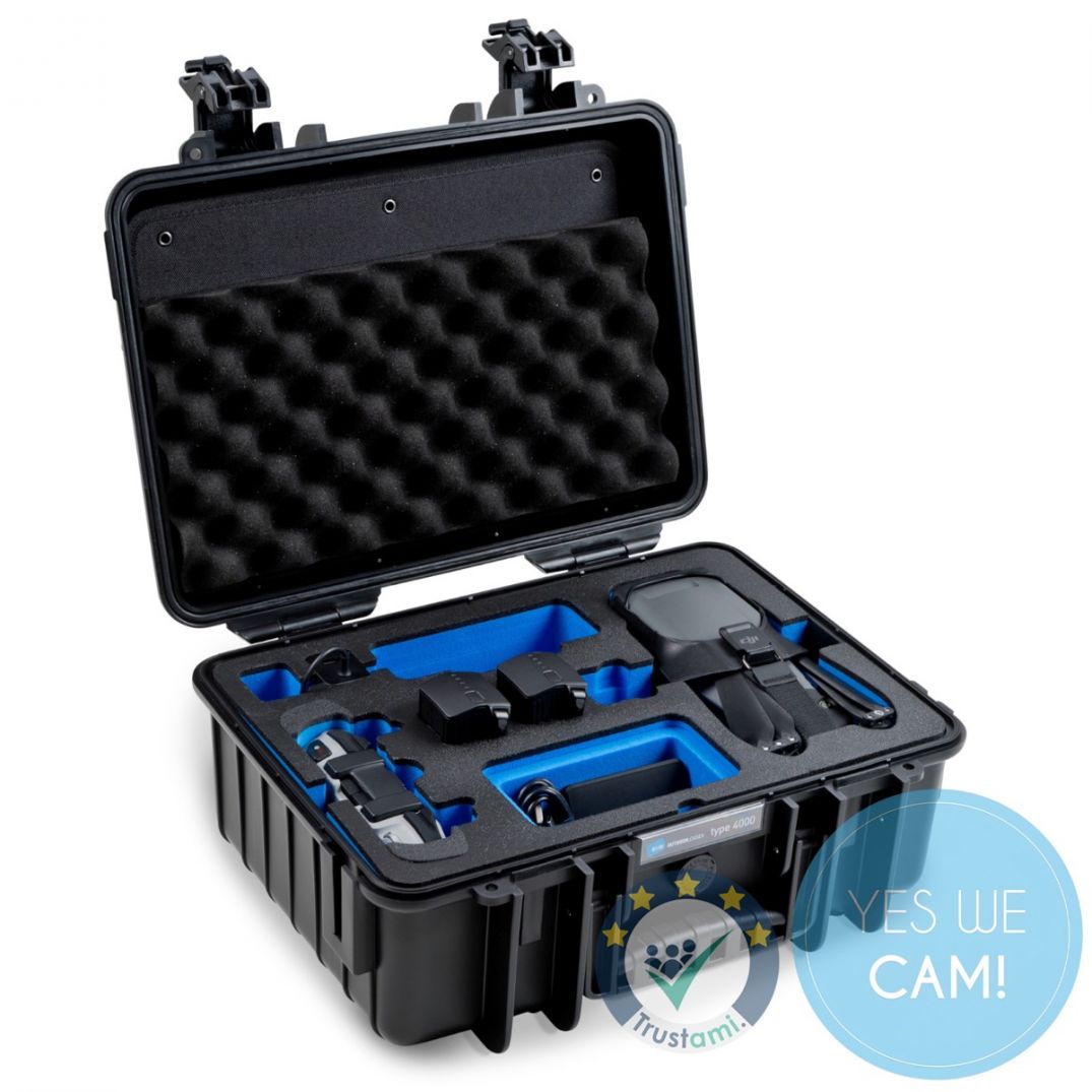 Robuster B&W Koffer für DJI Mavic 3 – wasserdicht und stoßfest
