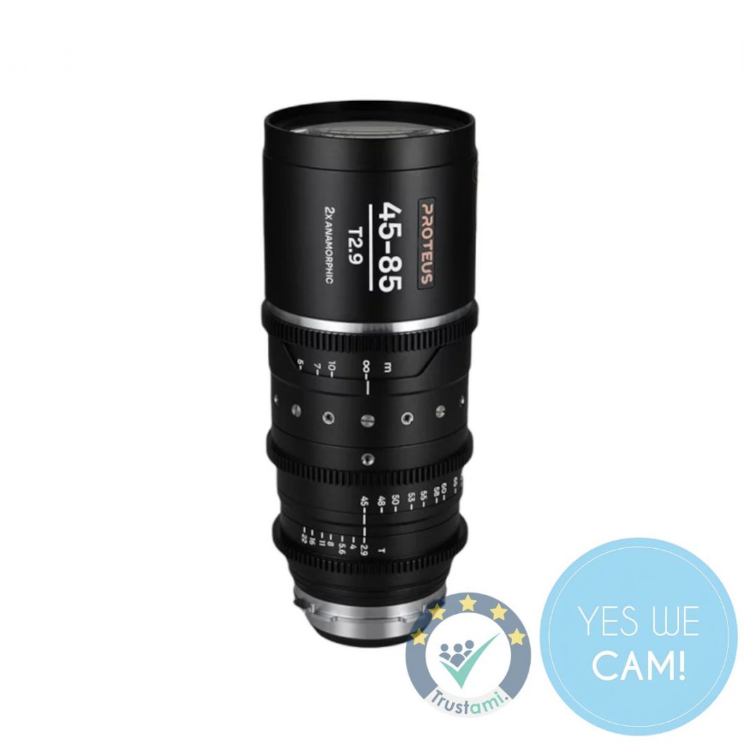 Laowa Proteus Zoom 2X Anamorphic 45-85mm T2.9 - Silver Cine-Zoomobjektiv