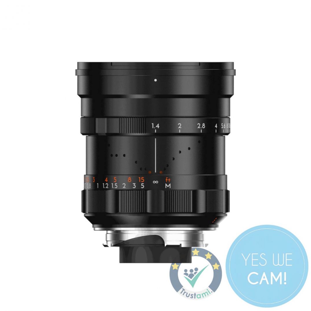 Thypoch Simera 21mm f1.4 M-Mount Black, lichtstarkes Objektiv