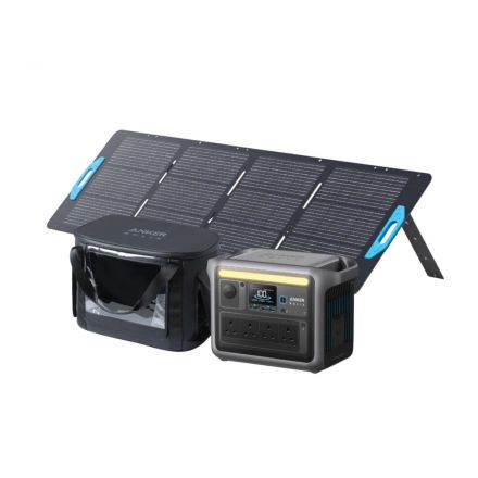 Anker SOLIX C800X mit Solarpanel PS100X - 0% MwSt. (gem. § 12 Abs. 3 UStG)*