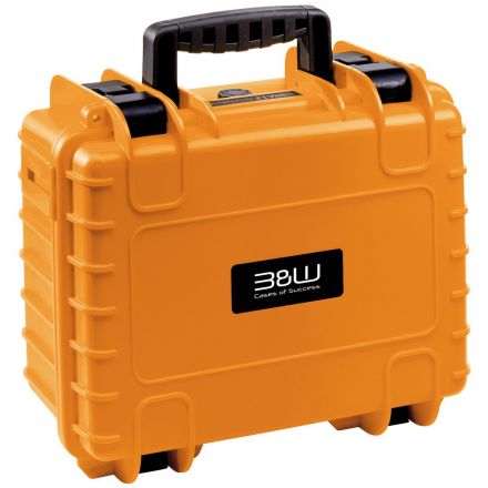 B&W Type 3000 Case for DJI Air 3 oder Air 3 & Fly More Combo orange