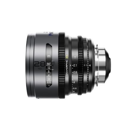 DZOFILM Pavo 2x Anamorphic 28mm T2.1 für PL/EF Mount S35 metric - Blue Coating