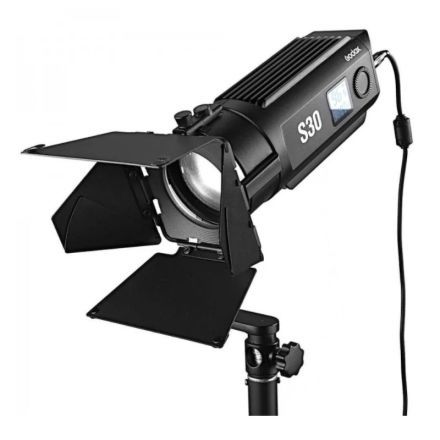 Godox S30 LED-Fokussier Leuchte mit SA-08