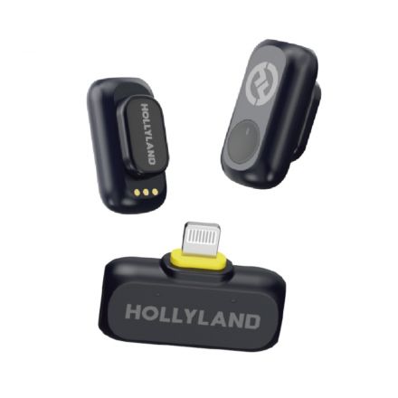 Hollyland LARK A1 Mini Duo Lightning Wireless Microphone