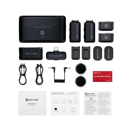 Hollyland LARK MAX 2 Combo Wireless Microphone