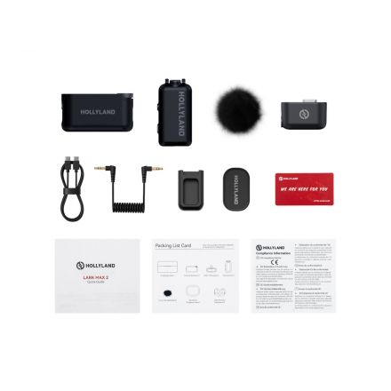 Hollyland LARK MAX 2 Solo Wireless Microphone