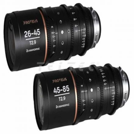 Laowa Proteus Zoom 2X Anamorphic 2-Lens Bundle (26-45, 45-85) - Amber