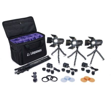 Litepanels Caliber 3-Light Kit