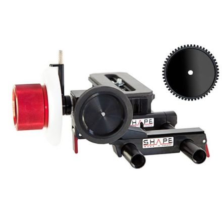 SHAPE FFROD2 - Follow Focus Friction & Gear Click + Riser Rail Kit