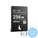 Angelbird AV PRO CFexpress A 256 GB Speicherkarte Vorderseite
