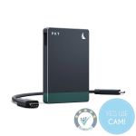 Robuste Aluminiumkonstruktion des ANGELBIRD Card Reader PKT SD für den mobilen Einsatz