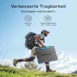 Rückseite der Anker PS100X Erweiterungsbatterie mit Erweiterungsanschluss für kompatible Anker-Powerstationen