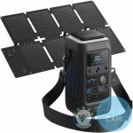 Anker SOLIX C300X DC mit PS60 Solarpanel für DC-basierte mobile Energieversorgung