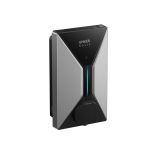 Schrägansicht des Anker V1 Smarten Ladegeräts 11 kW mit modernem SOLIX-Design.