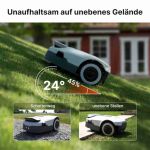 ANTHBOT Genie 3000 intelligenter Mähroboter für Steigungen bis 45 Prozent 
