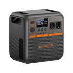 BLUETTI Premium 200 V2 Powerstation in schräger Vorderansicht von links