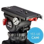 Camgear Elite 18 EFP MS CF - Stativ System Fluid Kopf