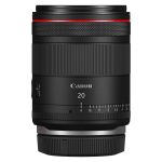 Frontlinse des Canon RF 20mm F1.4 L VCM mit 67 mm Filtergewinde – ideal für Landschaft, Architektur und Low-Light-Fotografie.