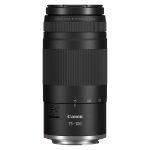 Canon RF 75-300mm F4-5.6 Telezoom-Objektiv in Frontansicht – leichtes 75–300 mm Zoom für Wildlife-, Sport- und Reisefotografie im EOS R System.