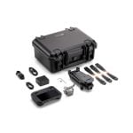 Lieferumfang der DJI Mavic 3 Thermal Advanced mit Drohne, RC Pro Enterprise, Schutzkoffer, Propellern und Ladezubehör.