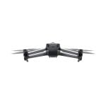 DJI Mavic 3 Thermal Advanced in ausgeklappter Rückansicht mit Akku, Motoren und Propellern.