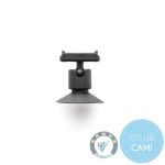 DJI Osmo Nano Magnet-Kugelkopf in Vorderansicht mit Saugnapfhalterung für Actioncams