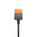 SDC Schnellladeanschluss des DJI Power Kabels mit orangefarbener Kontaktabdeckung