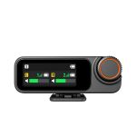 DJI Mic 3 Receiver angeschlossen an Kamera über 3,5-mm-TRS Kabel für professionelle Audioaufnahmen
