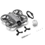 4K-Kamera der Drohne im Nahaufnahme-Modus mit 2-Achsen-Gimbal
