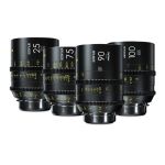 DZOFILM Vespid Prime 4-Lens Kit 25/75/100 T2.1 + Macro 90 T2.8 imperial Kit