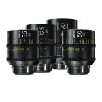 DZOFILM Vespid Prime 4-Lens Kit 35/50/125 T2.1 + Macro 90 T2.8 imperial Bundle