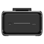 ECOFLOW RIVER 3 EB600 Extra Battery Rückansicht mit Griff, Smart-Extra-Battery-Aufdruck und sichtbaren Dock-Kontakten