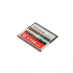Exascend Cinema CFast 128GB Speicherkarte mit Z CAM Certified Aufdruck und CFast 2.0 Logo vor hellem Hintergrund