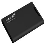 Kompakte Exascend Element 2TB Portable SSD in schwarzem Gehäuse