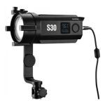 Godox S30 LED-Fokussier Leuchte mit SA-08 Strahlverteilung