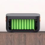 LED-Statusanzeige des Jackery Batteriepack 1000 Plus zur Anzeige des Akkuladestands