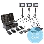 Litepanels Lykos+ Bi-Color Flight Kit Set