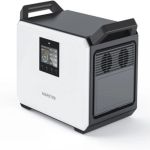 Marstek M2200 Powerstation Anschlussseite mit USB-C Ports und PV-Eingang 