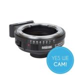 Metabones Nikon G auf BMPCC4K Speed Booster XL 0.64x Blendenring 