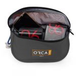 ORCA OR-521G Accessories Waist Pouch - grey Große Vordertasche